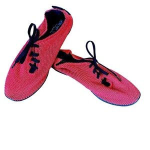 A’rcopedico Sneakers Knit Red Washable Lightweight Walking Outdoor Shoes 10.5